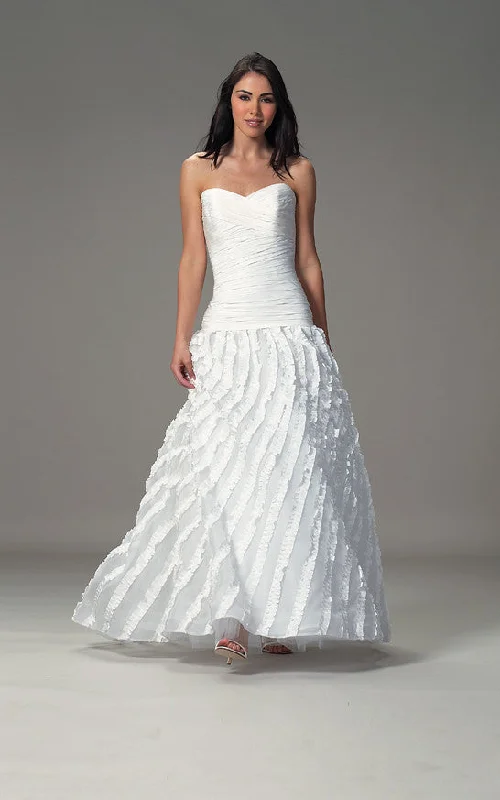 Dress for a rustic barn wedding outdoor style--Liancarlo - 4856 Wedding Gown