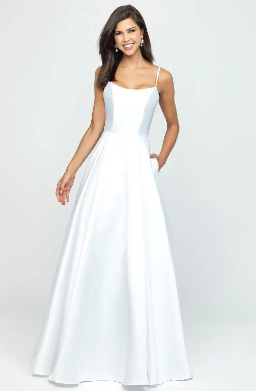 Wedding dress that makes you stand out now--Madison James - 19-107SC Seamed Sqaure Mikado Ballgown Wedding dress that makes you stand out now--Madison James - 19-107SC Seamed Sqaure Mikado Ballgown