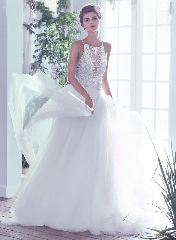 Wedding dress with embellishments design--Maggie Sottero - Lisette Sample Gown