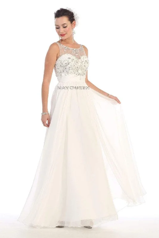 Wedding dress red carpet ready now fun--May Queen Bridal MQ1081