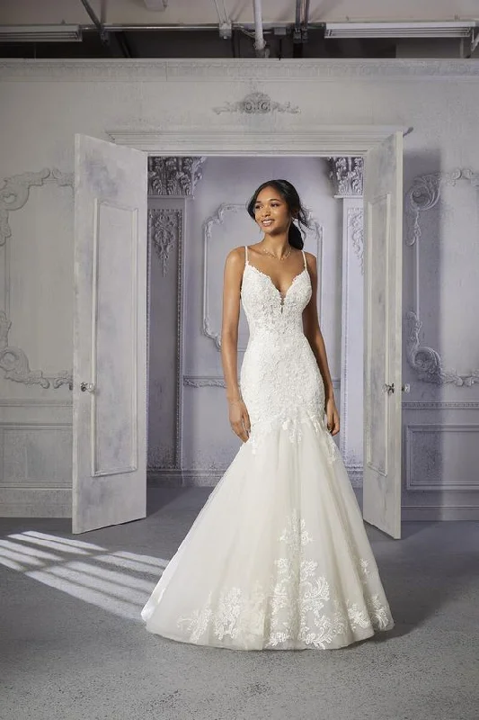 Wedding dress accentuates curves really--Morilee - Chantel 2376 Gown