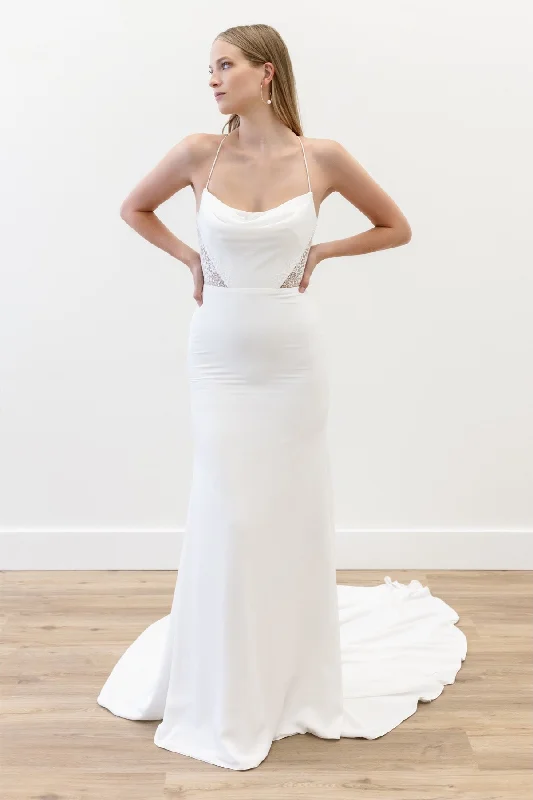 Wedding dress like old Hollywood glamour icon--Nadine | Willowby - Watters