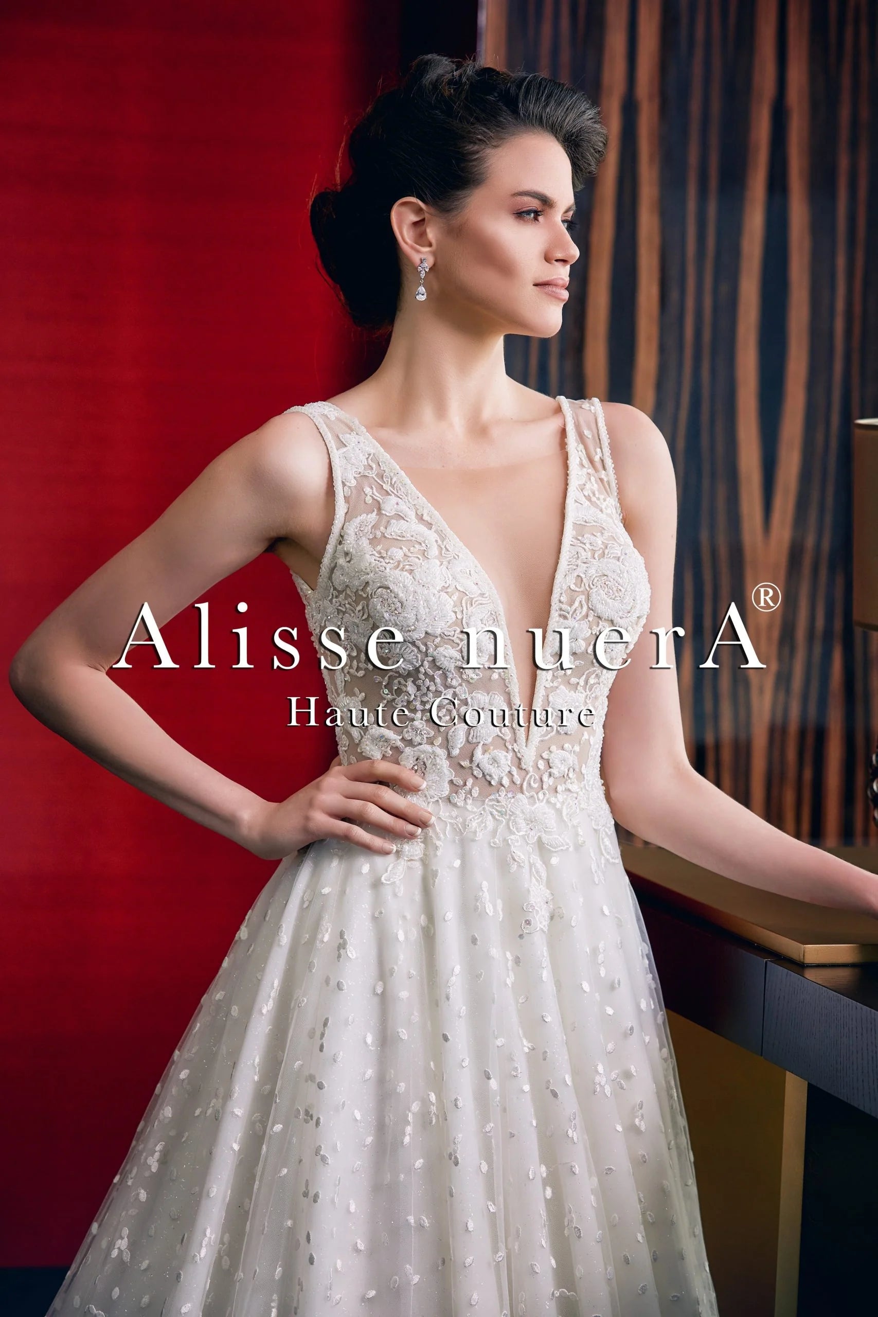 Dress for wedding sophisticated style chic--Polka Dot Rustic Ivory Wedding Dress with Pearl Buttoned Back Dress for wedding sophisticated style chic--Polka Dot Rustic Ivory Wedding Dress with Pearl Buttoned Back
