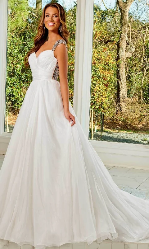 Dress for wedding joyous occasion great--Rachel Allan 50175 - Ruched Beaded A-Line Evening Gown Dress for wedding joyous occasion great--Rachel Allan 50175 - Ruched Beaded A-Line Evening Gown