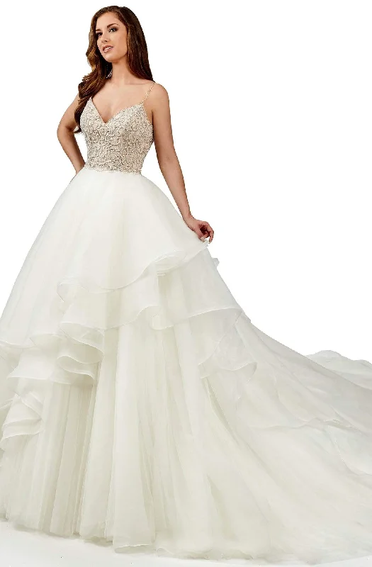 Wedding dress eco-friendly sustainable now--Rachel Allan M747