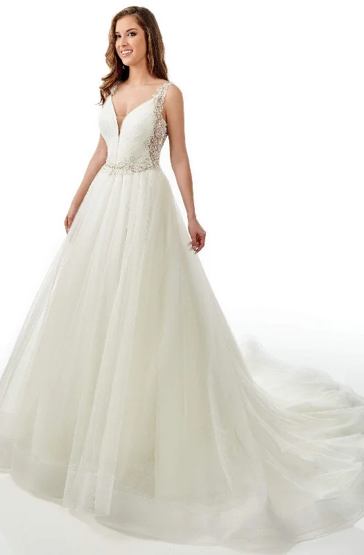 Wedding dress destination party look hot--Rachel Allan M756