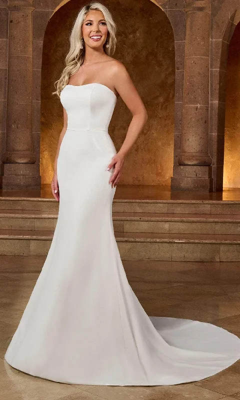 Wedding dress: personal style guide tips--Rachel Allan RB2172 - Strapless Mermaid Bridal Gown Wedding dress: personal style guide tips--Rachel Allan RB2172 - Strapless Mermaid Bridal Gown