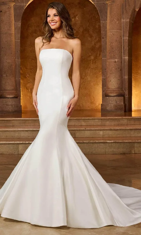 Wedding dress that is unforgettable magic--Rachel Allan RB3182 - Straight Across Mermaid Bridal Gown Wedding dress that is unforgettable magic--Rachel Allan RB3182 - Straight Across Mermaid Bridal Gown