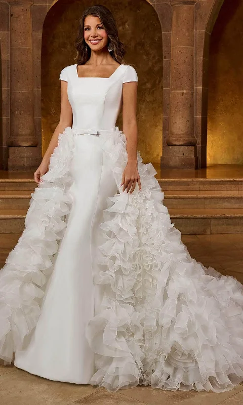Wedding dress with sweetheart neckline sweet--Rachel Allan RB5036 - Square Neck Mermaid Bridal Gown Wedding dress with sweetheart neckline sweet--Rachel Allan RB5036 - Square Neck Mermaid Bridal Gown