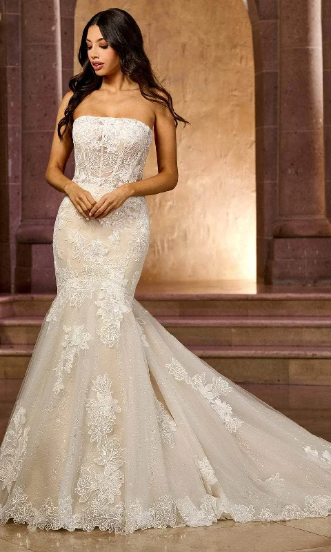 Wedding dress: how to choose help now--Rachel Allan RB5044 - Embroidered Strapless Gown Wedding dress: how to choose help now--Rachel Allan RB5044 - Embroidered Strapless Gown