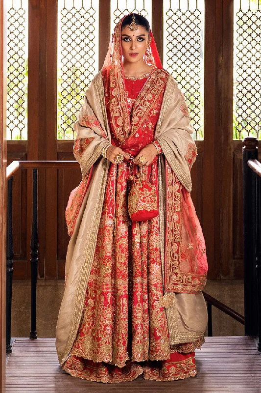 Wedding dress expresses your own vibe now--Premium Silk Pakistani Bridal Dress