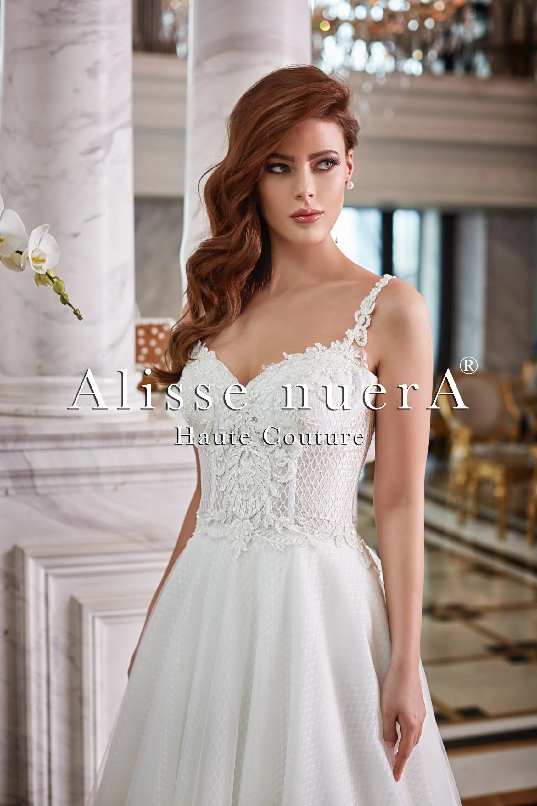 Dress for wedding gala event elegant--Romantic Embroidery Design Criss Cross Open Back Fishnet Tulle Wedding Dress Dress for wedding gala event elegant--Romantic Embroidery Design Criss Cross Open Back Fishnet Tulle Wedding Dress