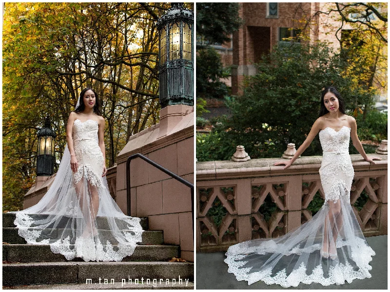 Dress for wedding convivial atmosphere warm--Sheer Trumpet Wedding Dress (#Scarlett) Dress for wedding convivial atmosphere warm--Sheer Trumpet Wedding Dress (#Scarlett)