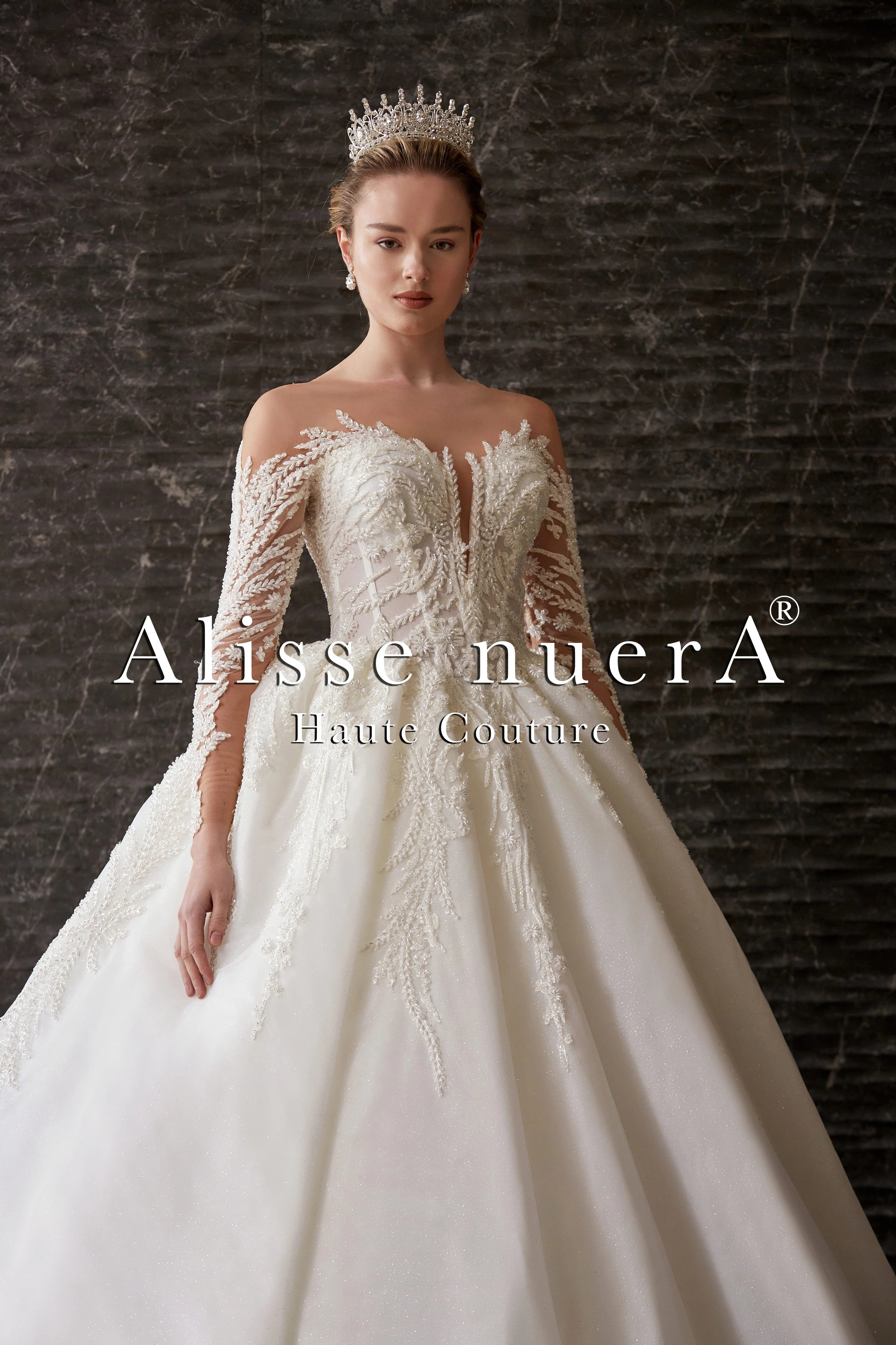 Dress for wedding winter season indoor look--Silk Organza Princess Wedding Dress with Floral Lace Dress for wedding winter season indoor look--Silk Organza Princess Wedding Dress with Floral Lace