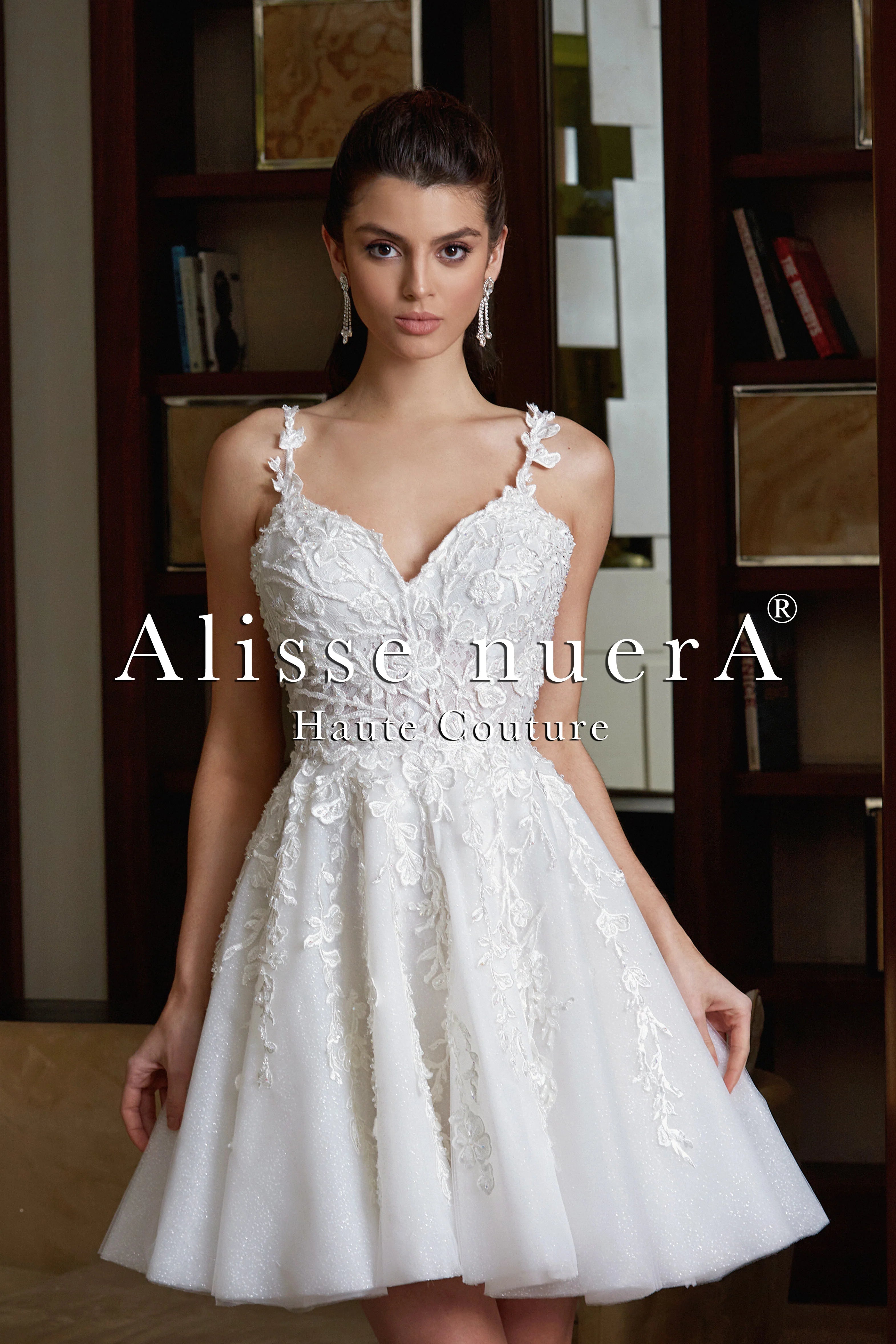 Dress for wedding attractive style wow--Sweetheart Neck Strapless Mini Skirt Lace Wedding Dress Model Dress for wedding attractive style wow--Sweetheart Neck Strapless Mini Skirt Lace Wedding Dress Model