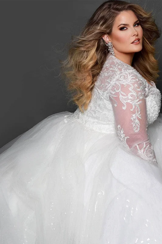 Wedding dress luxury brand style fab--Sydney's Closet Bridal SC5292 - Conservative A-line Bridal Gown Wedding dress luxury brand style fab--Sydney's Closet Bridal SC5292 - Conservative A-line Bridal Gown