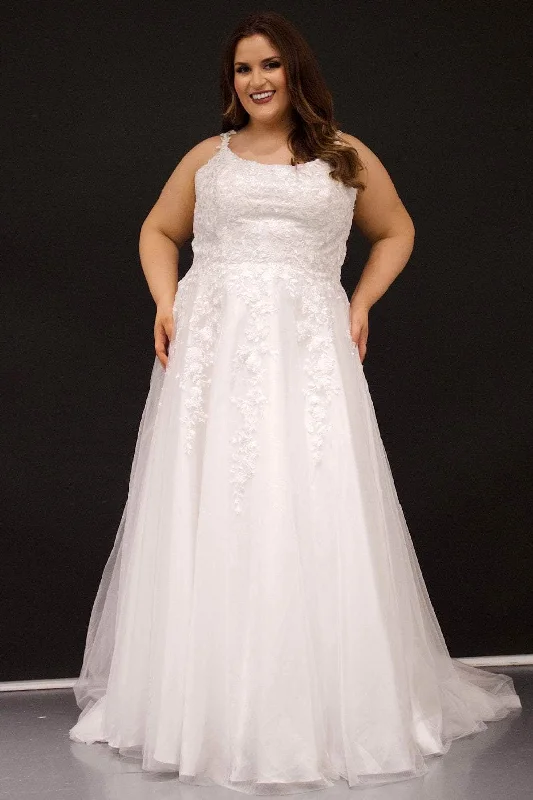 Wedding dress excellent customer service--Sydney's Closet Bridal SC5299 - Scoop Embroidered Bridal Gown Wedding dress excellent customer service--Sydney's Closet Bridal SC5299 - Scoop Embroidered Bridal Gown