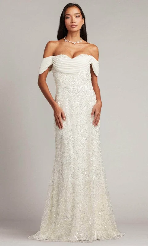 Wedding dress with sweetheart neckline sweet--Tadashi Shoji CCY23400L - Beaded Sweetheart Long Gown Wedding dress with sweetheart neckline sweet--Tadashi Shoji CCY23400L - Beaded Sweetheart Long Gown