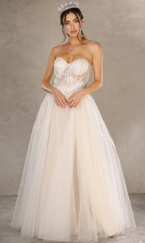 Wedding dress beach party themes best--Terani Couture 2215P0005