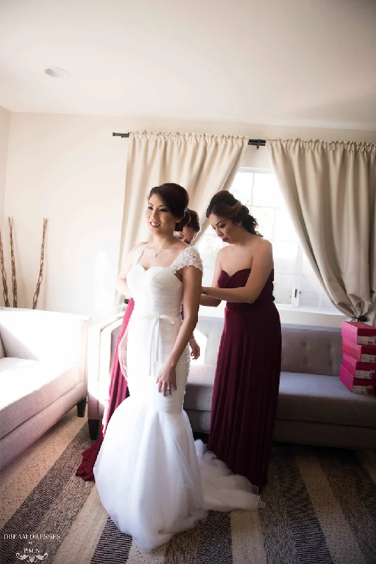 How to choose wedding dress silhouette help--Tulle Trumpet Wedding Dress (#Jennifer) How to choose wedding dress silhouette help--Tulle Trumpet Wedding Dress (#Jennifer)