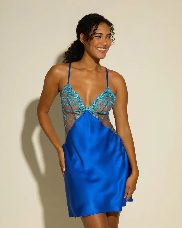 vintage inspired evening dress patterns-Sanika Italian Nightie