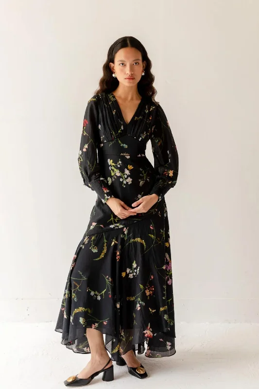 evening dresses with open back designs-Night Paradise Dress
